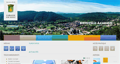 Desktop Screenshot of mairie-cabasse.fr