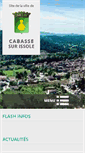 Mobile Screenshot of mairie-cabasse.fr