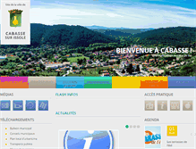 Tablet Screenshot of mairie-cabasse.fr